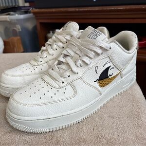 Size 9.5- Nike Air Force 1 LV8 NN “Next Nature Sun Club” White DM0117-100